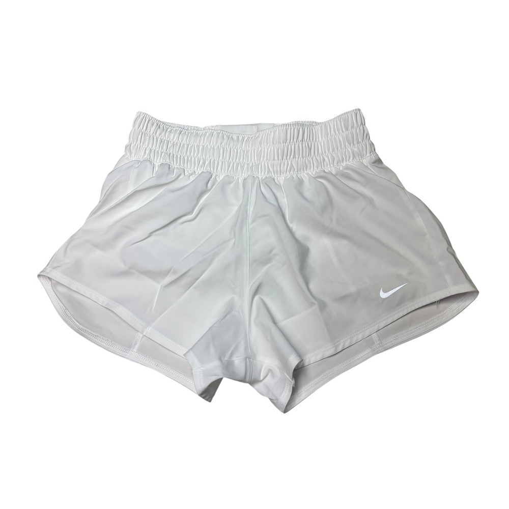 NWT Nike Women's Dri-FIT Mid-Rise 3" Brief-Lined Shorts DX6010-100 XS‎ W24 L3